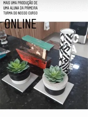 Produção de aluna da primeira turma do curso online