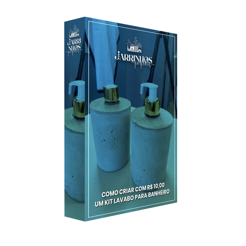 Como Criar com R$ 10,00 um Kit Lavabo para Banheiro